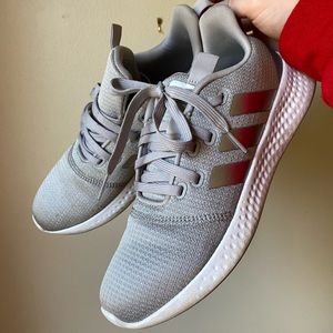 Women’s Adidas cloud foam grey shoes